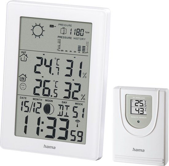 Hama Weerstation EWS-3200 Wit