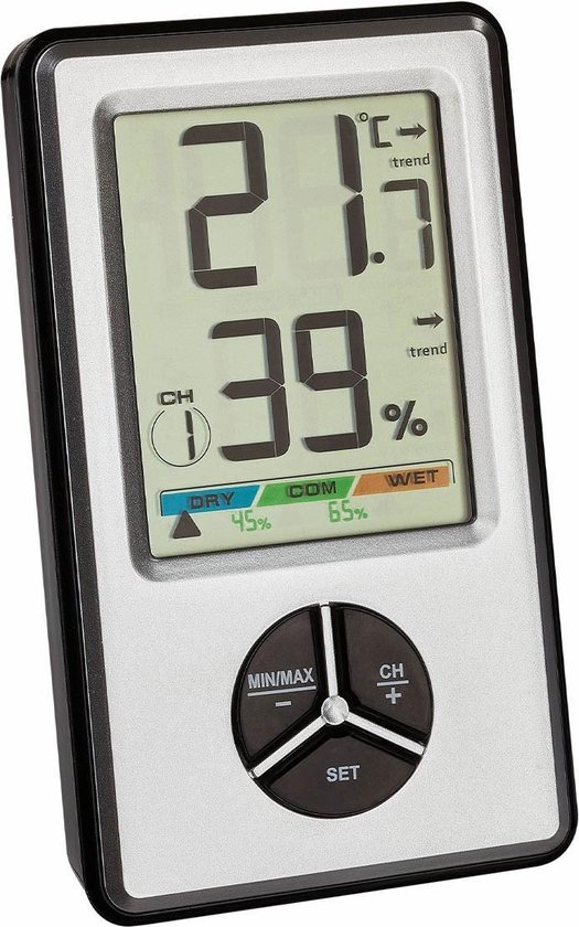 TFA 30.5045.54 digitale thermo-hygrometer