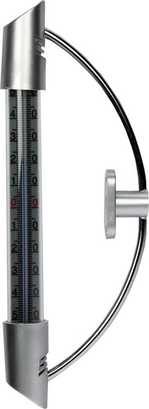 Talen Tools - Raamthermometer - Metallook - Min/Max - 23 cm
