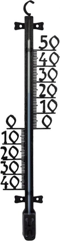 Talen Tools - Buitenthermometer - Kunststof - Min/Max - 47 cm