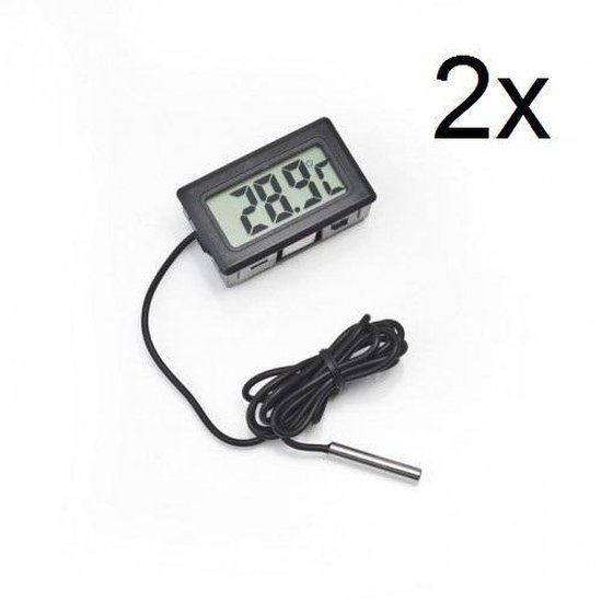 2x thermometer digitaal