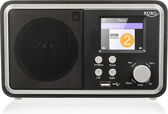 Xoro HMT300V2 Wlan internet radio - Spotify connect - bluetooth - wekker en weerstation
