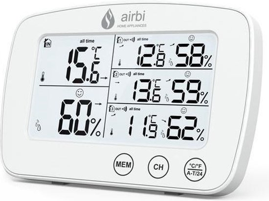 Airbi Trio - Thermo - Hygrometer