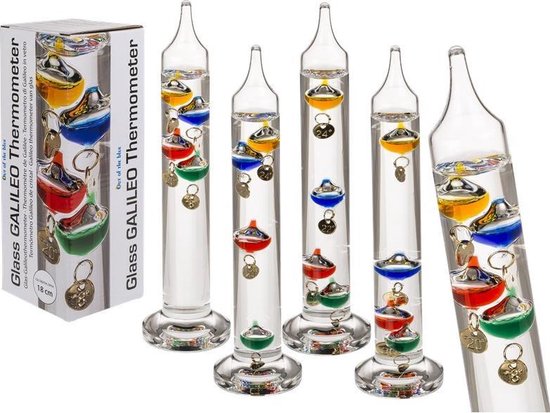 Thermometer Galileo 18cm in giftbox
