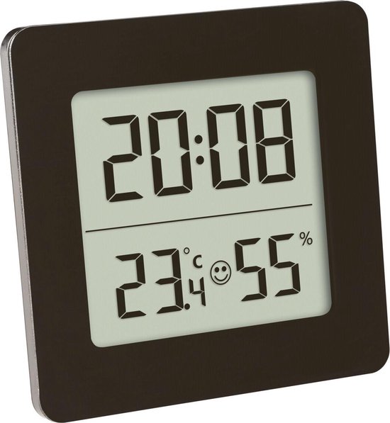 TFA - Digitale Thermo Hygrometer - Vierkant