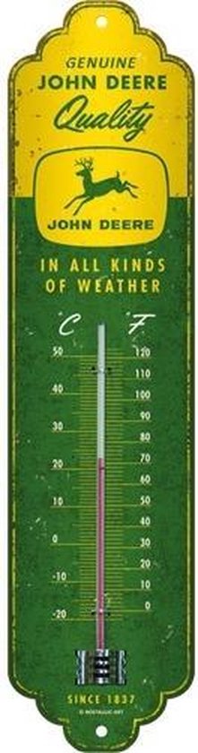 Thermometer - John Deere In All Kinds Of Weather