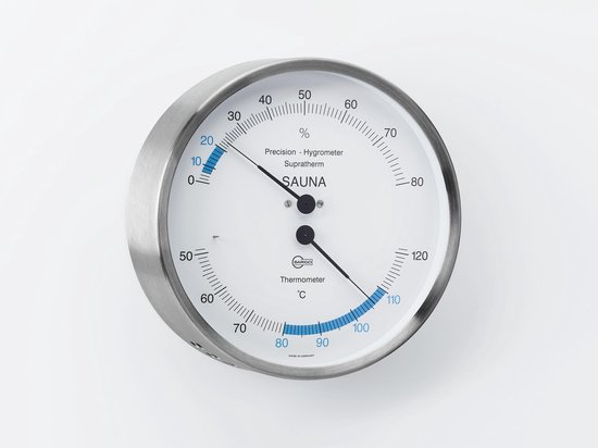 Barigo Sauna 962THSARF thermo - hygrometer edelstaal