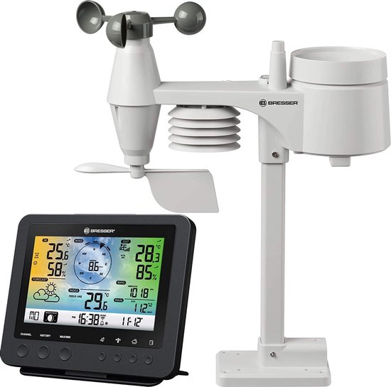 Bresser Weerstation 5-in-1 Incl. Wifi - Barometer