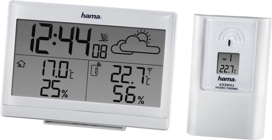 Hama Elektronisch Weerstation EWS-890 Wit