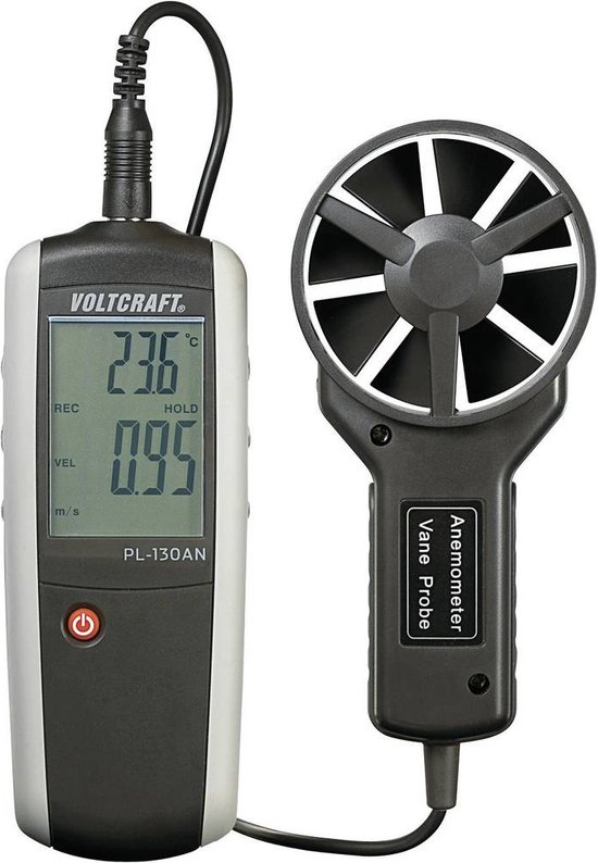 VOLTCRAFT PL-130 AN Windmeter 0.4 tot 30 m/s