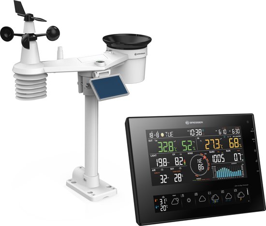 BRESSER 11-dagen 4Cast CV WLAN-weerstation 7-in-1