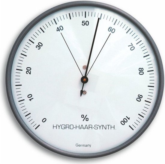 TFA Dostmann 44-2003 Hygrometer Zwart