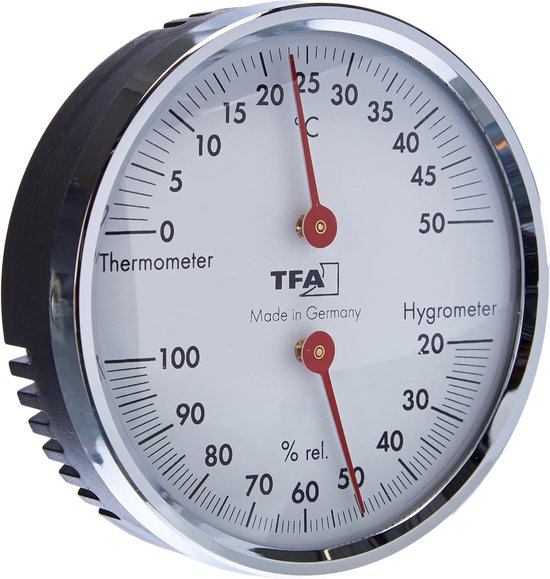 DiverseGoods Analoge Thermo-Hygrometer