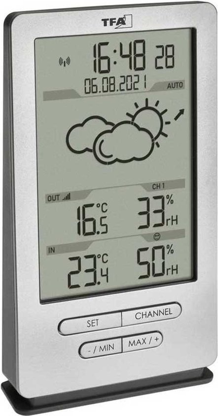 TFA Dostmann XENA 35.1162.54 Draadloos weerstation Verwachting voor 12 tot 24 uur