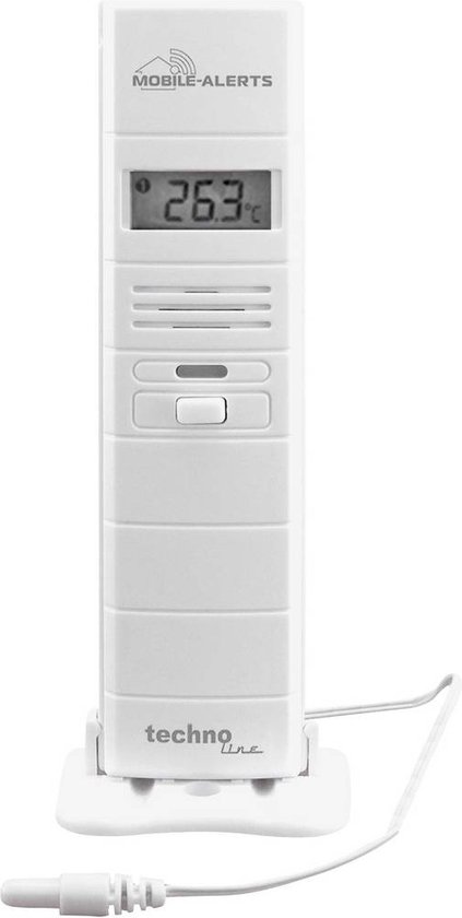 Thermometer / Hygrometer detector - Mobiele waarschuwingen Technoline 10300