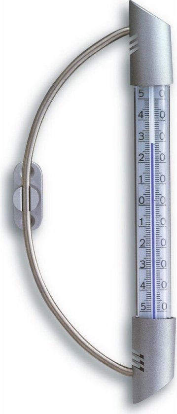 TFA Dostmann Orbis Thermometer Zilver