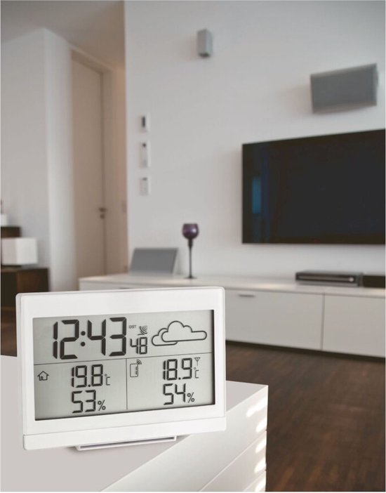 Draadloos weerstation TFA Dostmann CASA 35.1135.02 Wit