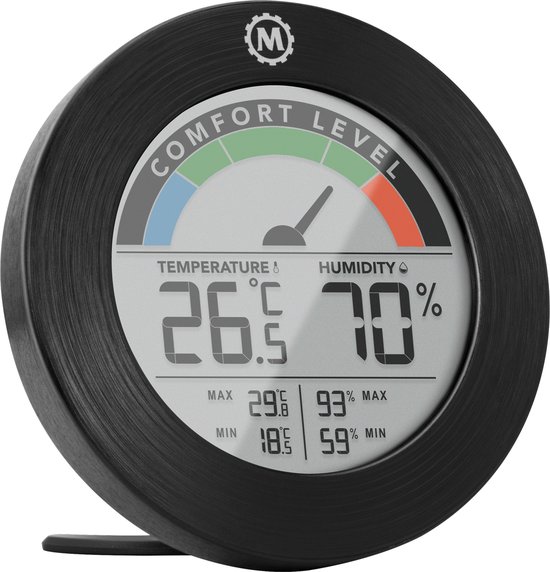 Marathon - Austin- Thermo-hygrometer met comfortindicatie
