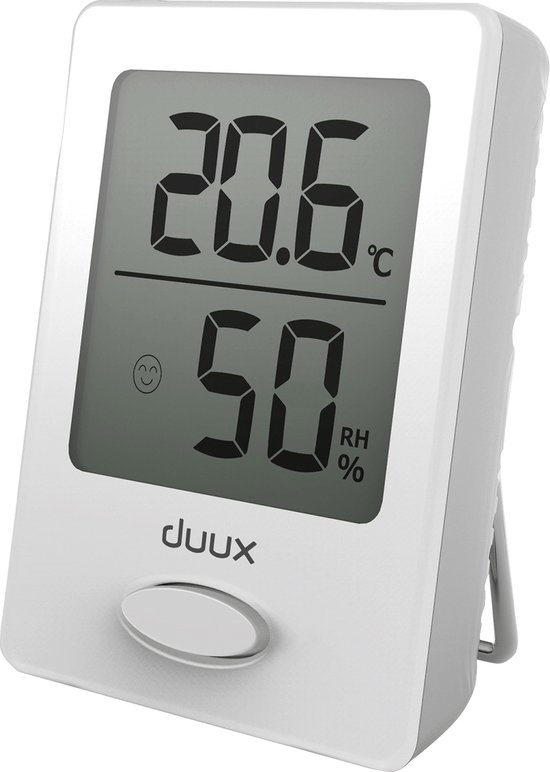 Duux Sense Thermometer + Hygrometer binnen - Inclusief Batterij - Magnetisch