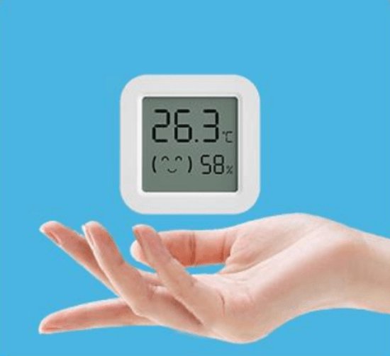 AFINTEK Thermometer & Hygrometer - 5 stuks - wit