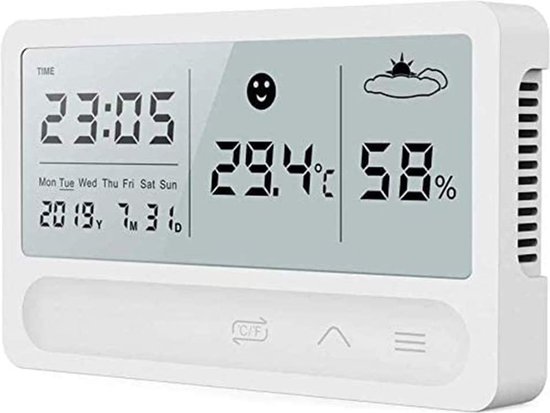 Igoods Temperatuurmeter Binnen En Buiten- Hygrometer - Vochtmeter